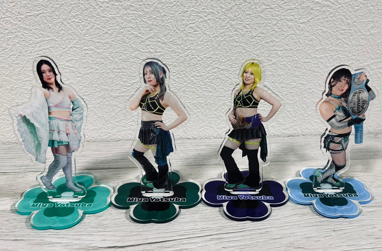 第四弾！ 四ツ葉ミヤベルトアクリルスタンド | チョコプロ レスリング