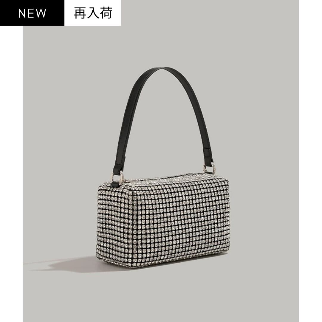 Mois スクエアハンドバッグ