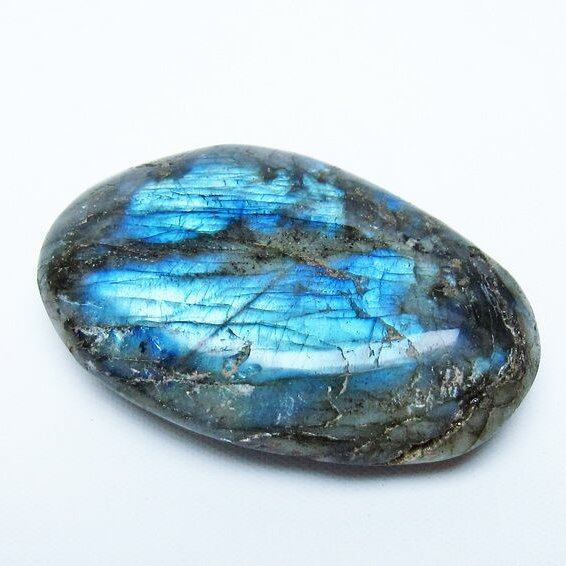 ラブラドライト 原石 タンブル 一点物 171-6131