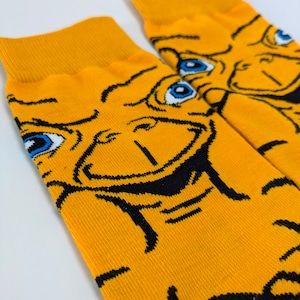 ♧【 crew socks / クルーソックス 】『 E.T. / イーティー 』 靴下 / ソックス 〚アメリカン雑貨 アメトイ〛