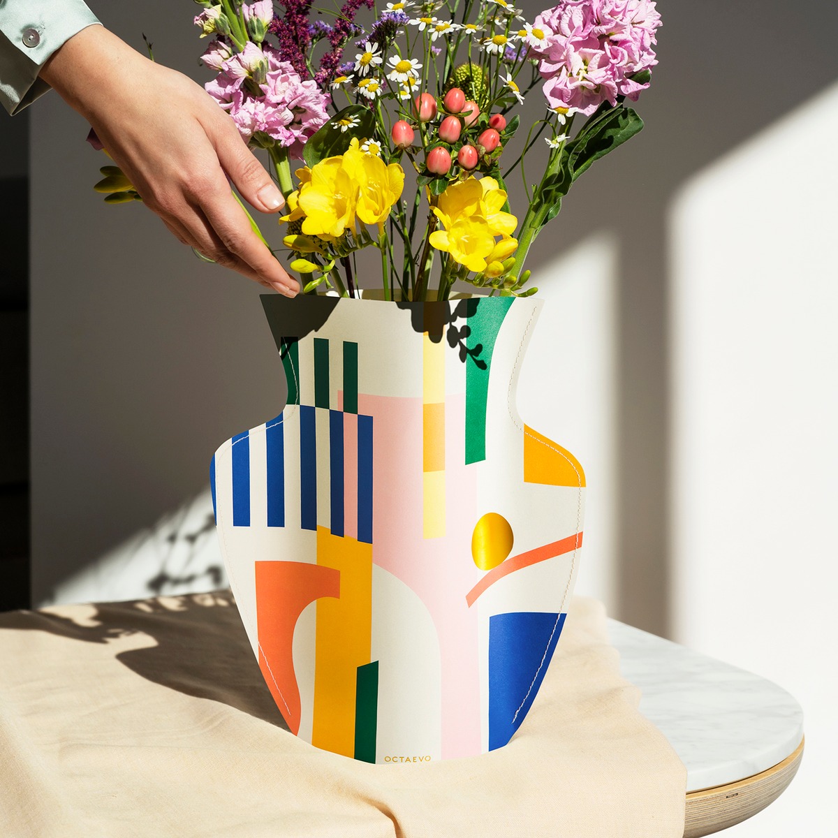 "EMPORIO" Paper Vase [OCTAEVO] Spicelic