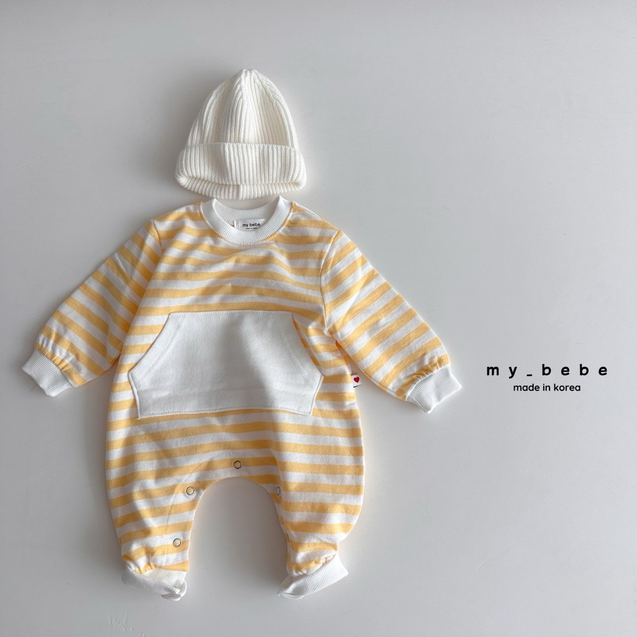 [my_bebe] Kangaroo Dangara Bodysuit / [마이베베] 캥거루단가라바디슈트