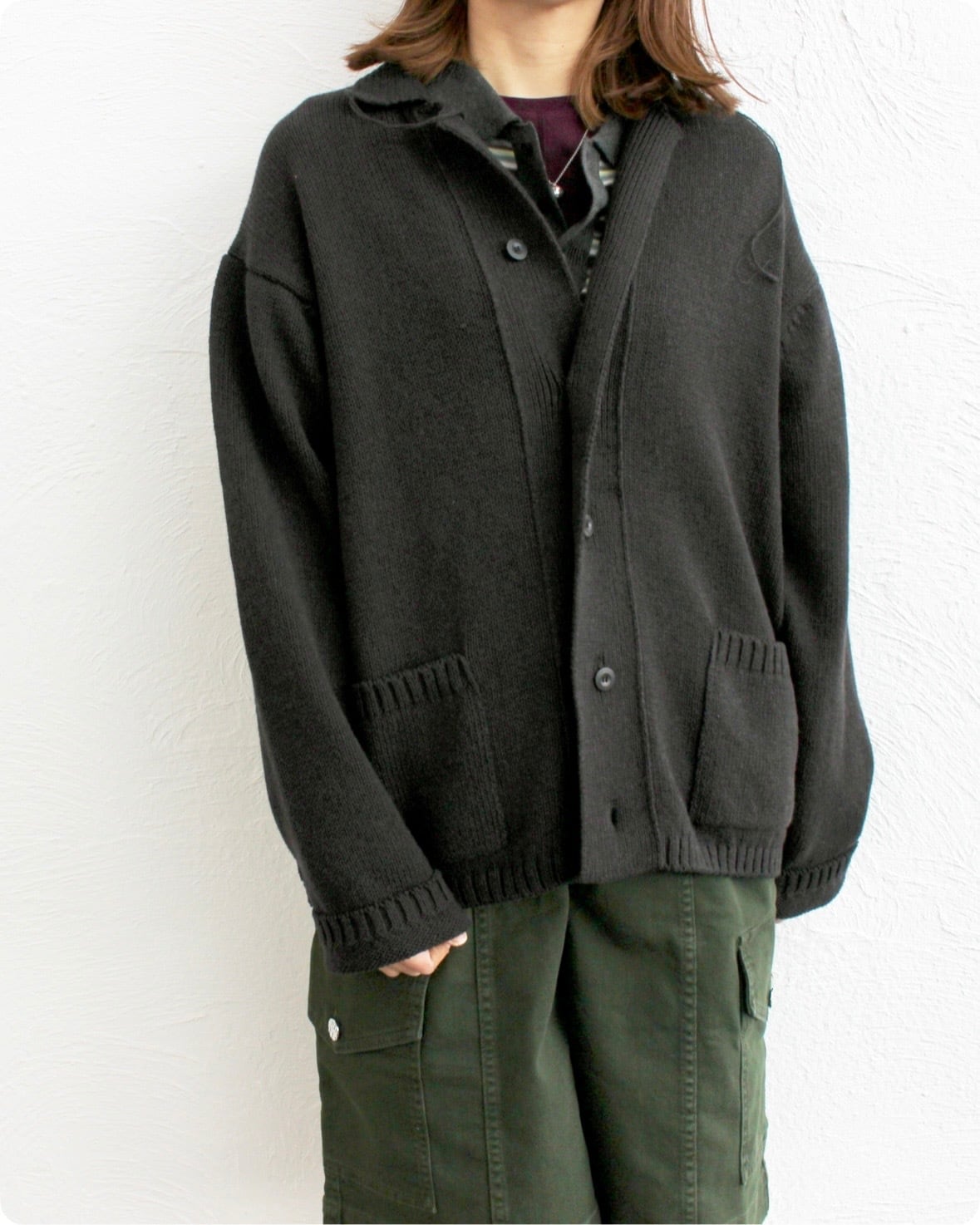 Nikki ESSENTIAL PIECES/knit jacket | Coffee Restaurant & Boutique mari