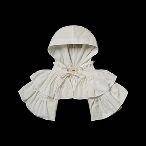 Hood enfant holder blouse /white