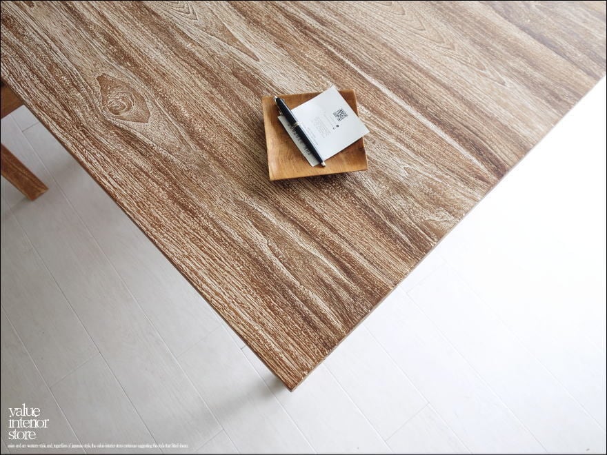 オールドチーク総無垢 ダイニングテーブルBOL/NW 食卓テーブル デスク