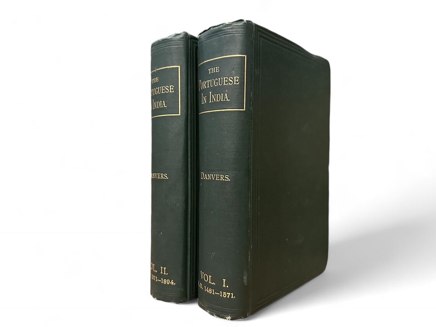 【RAA019】【FIRST EDITION】The Portuguese in India: Being a History of the Rise and Decline of their Eastern Empire(1894) / Frederick Charles Danvers