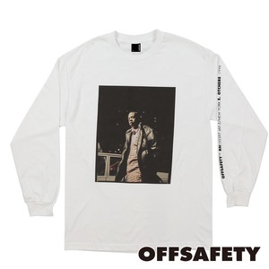 【OFF SAFETY/オフセーフティー】WHO YOU WWIT LS TEE ロングTシャツ / WHITE ホワイト 白 / SP19