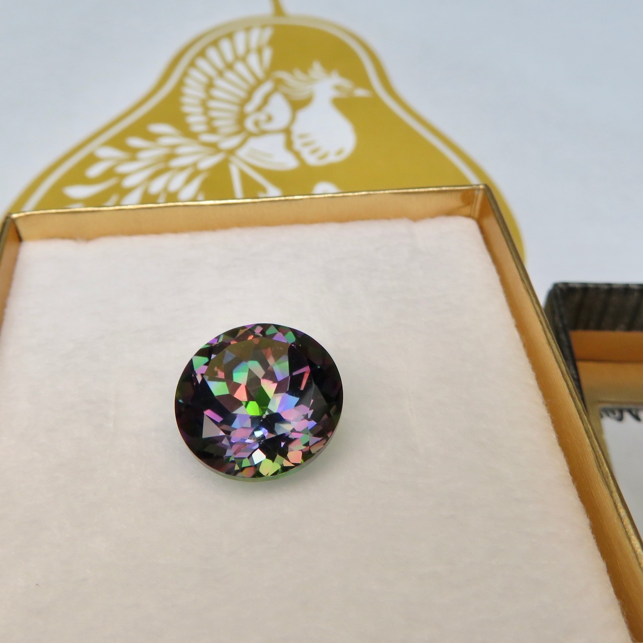 トパーズ 13.094ct レインボーカラー 簡易ソーティング付き