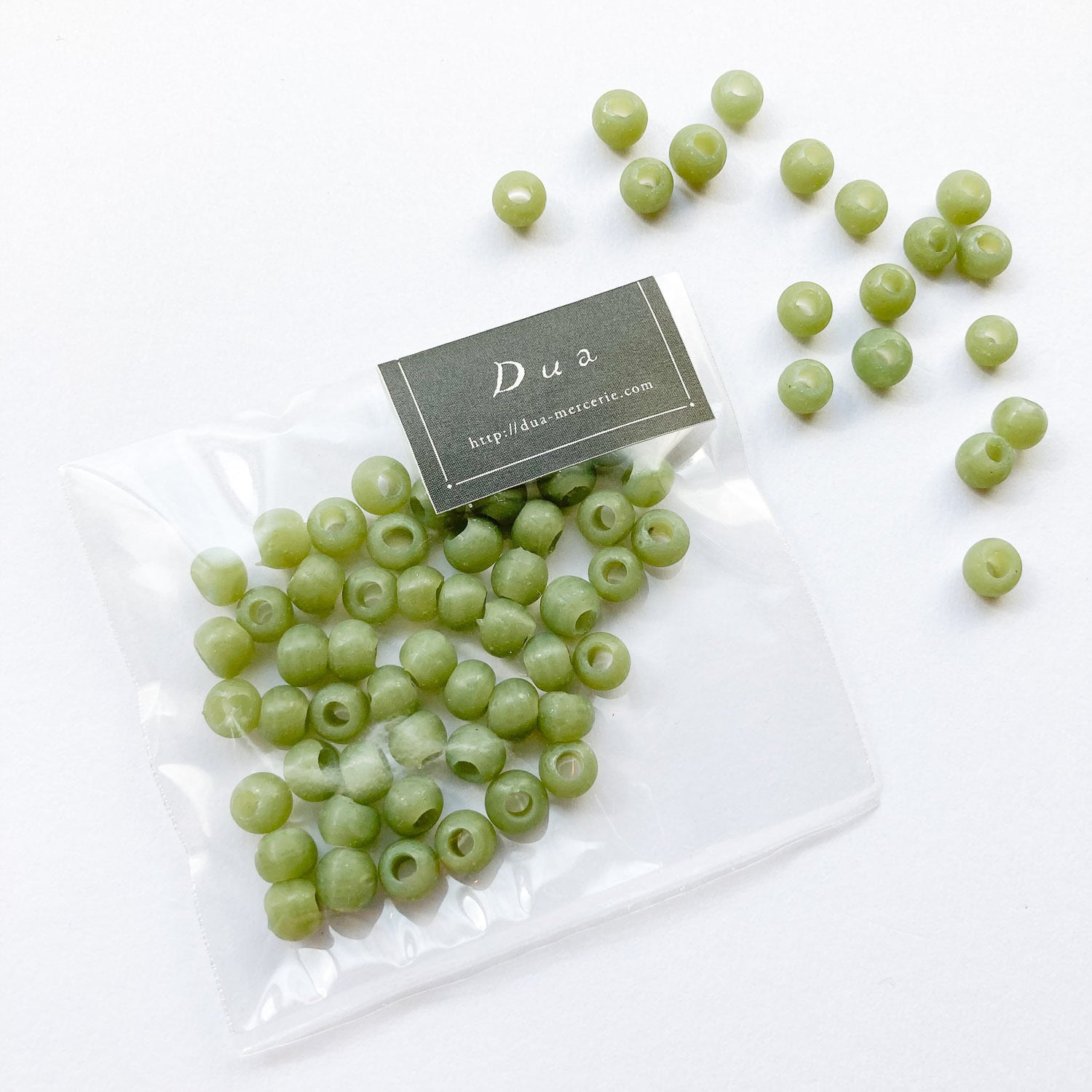 再入荷〉ミニ歪ラウンドガラスビーズパック（50p） | Dua-アクセサリー