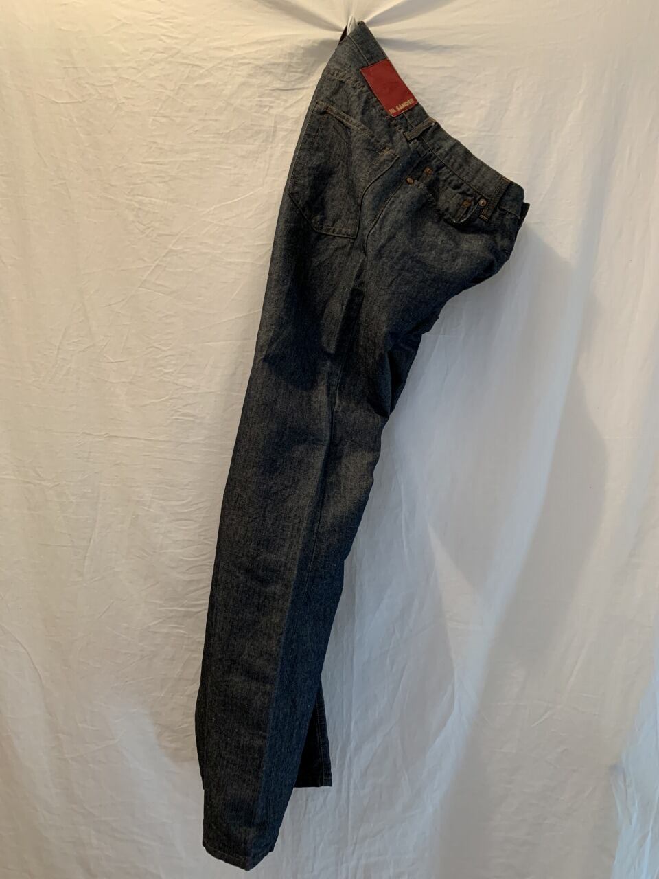 Linen × Cotton Design Denim Pants "JIL SANDER"