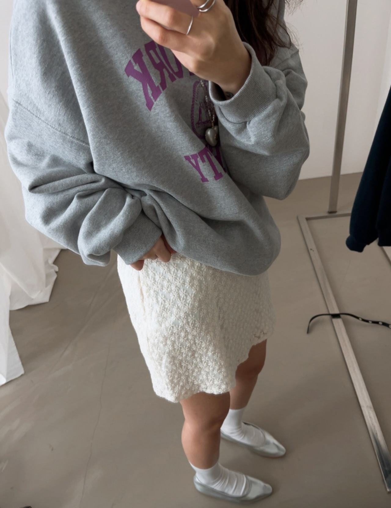 【新作5%OFF・3日間】University Sweat Tops_2colors