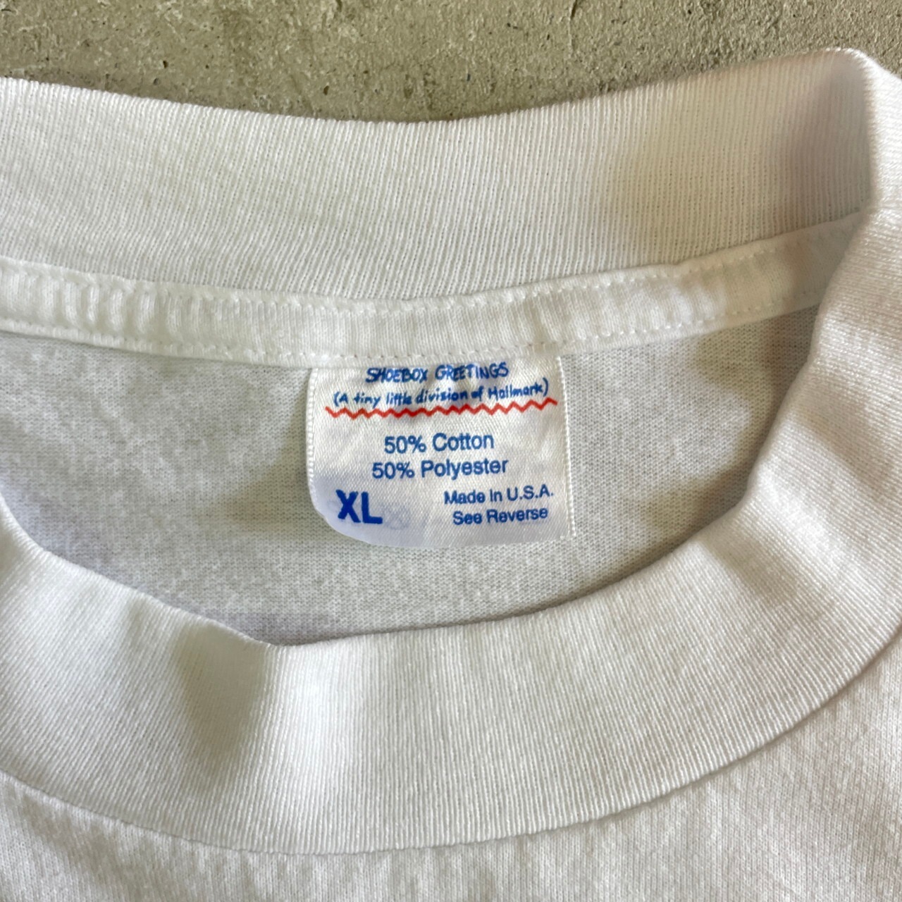 80年代 USA製 SHOEBOX GREETINGS アニマル アート プリント Tシャツ 