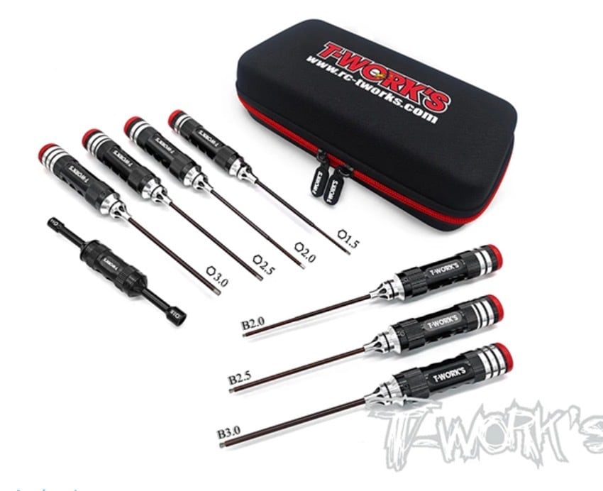 T-Work's TT-080a T-Work's ベーシックツールセット | GB ラジコン