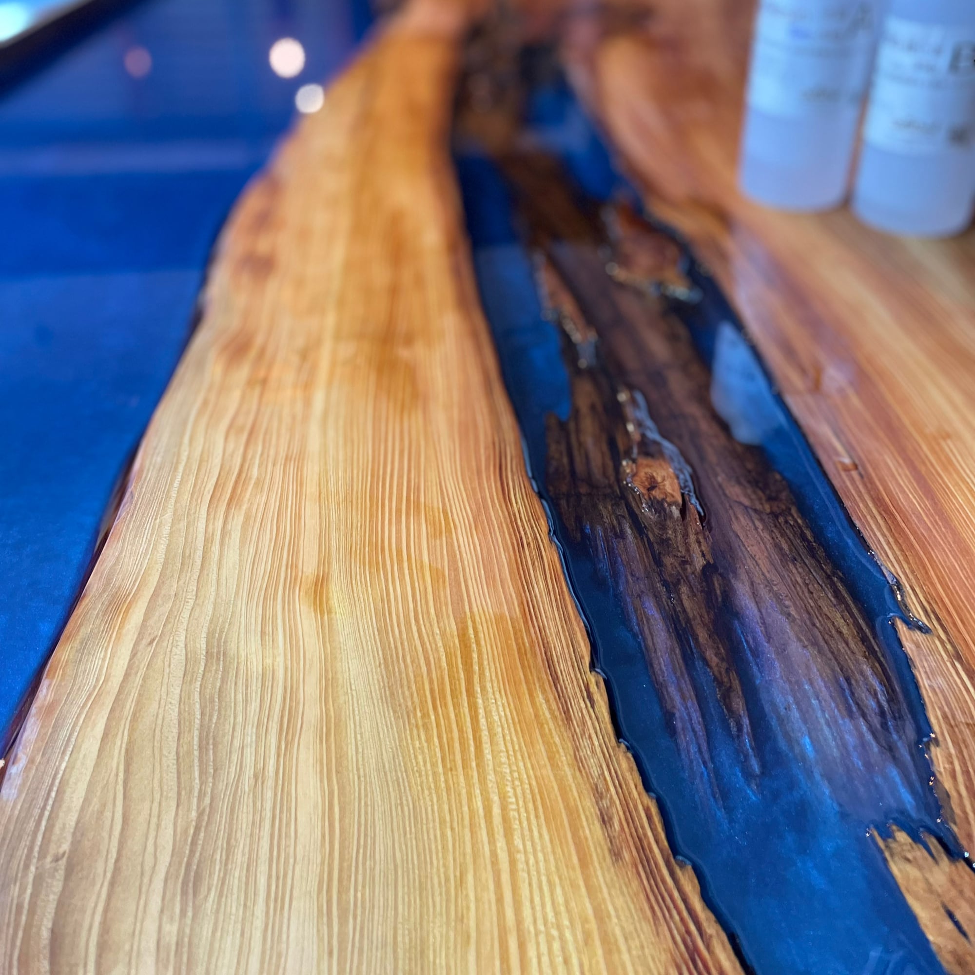 E*S様 エポキシ樹脂テーブル　レジンテーブル レジンテーブル｜ブラックエレファント