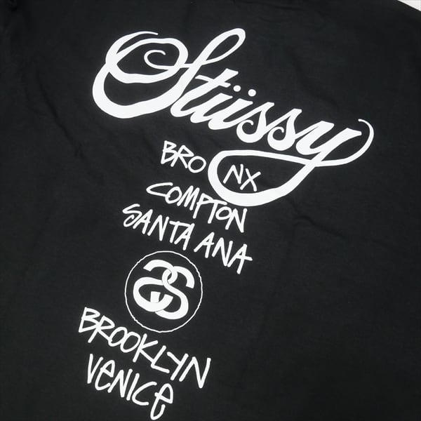 Size【M】 STUSSY ステューシー 24SS WORLD TOUR LS TEE Black Size【M】 STUSSY ステューシー 24SS WORLD TOUR LS TEE Black