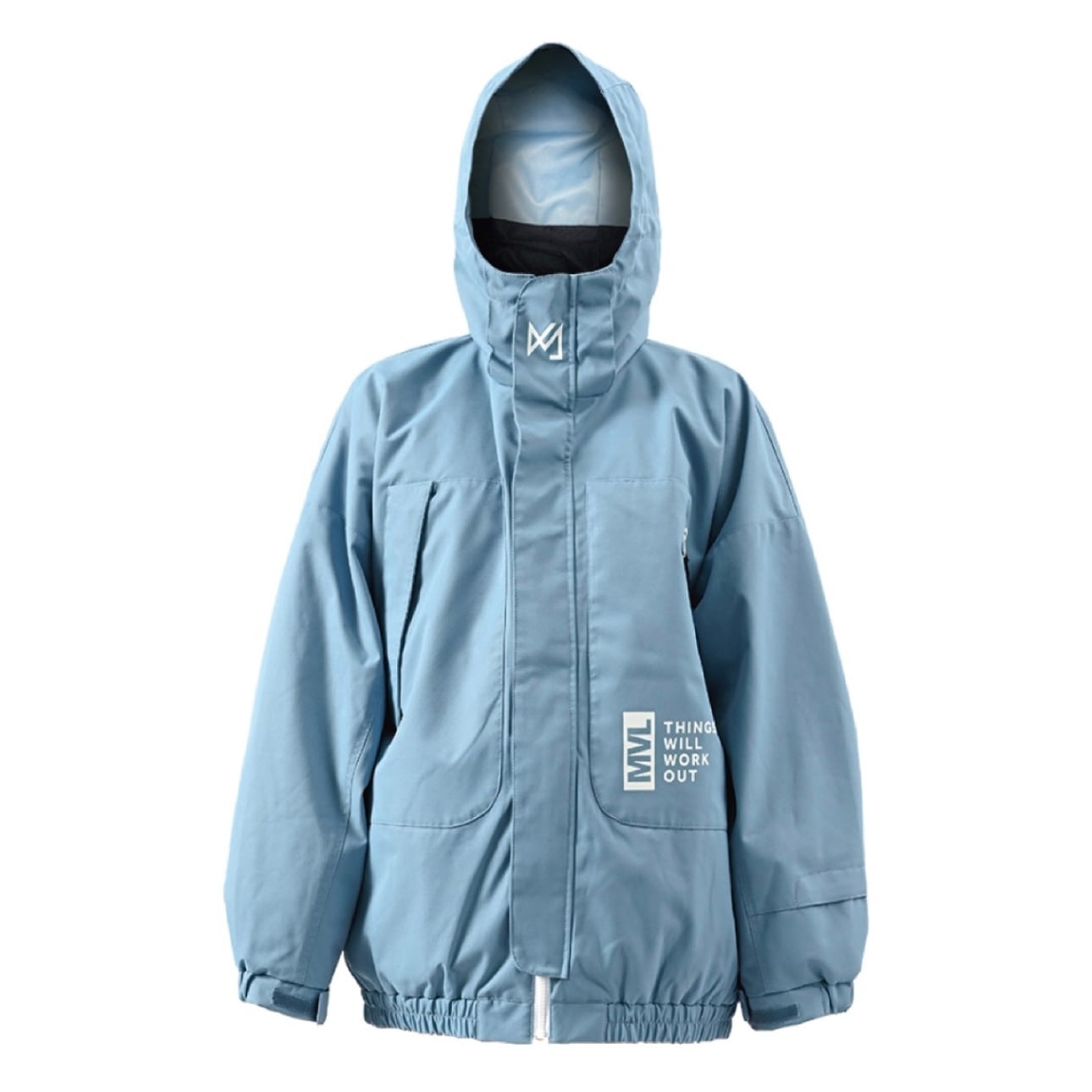 MVL 『 SOLID WIDE JACKET - BLU 』 26/27 エムブイエル スノーボード