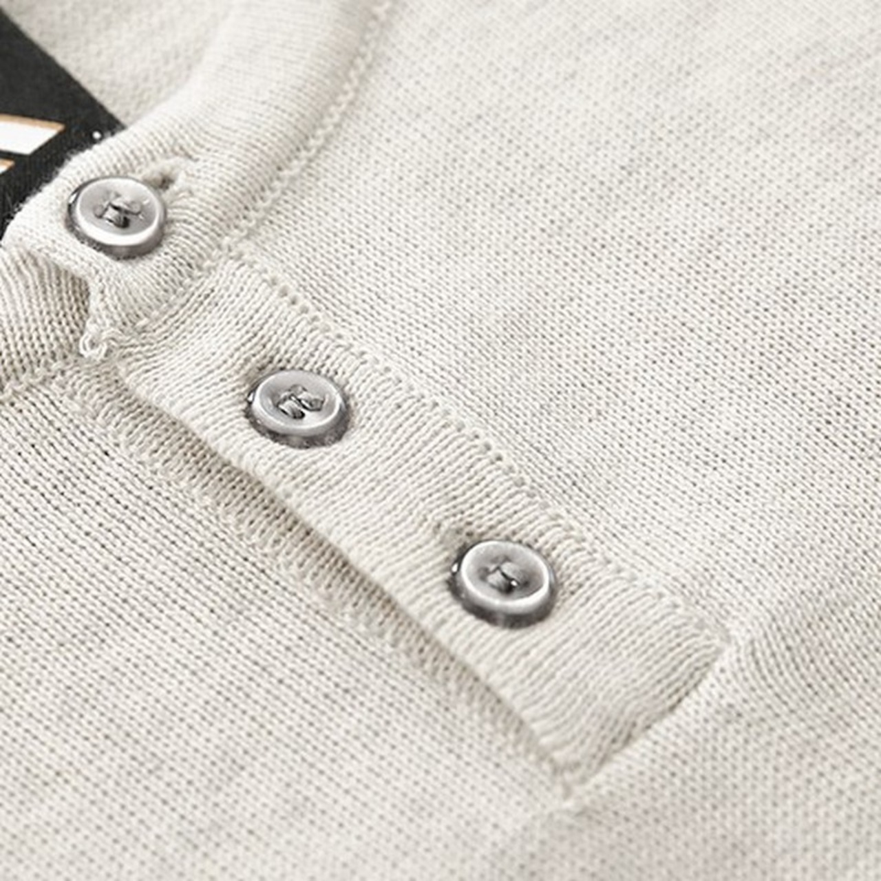 ヘンリーネックニットTシャツ　MT0080234