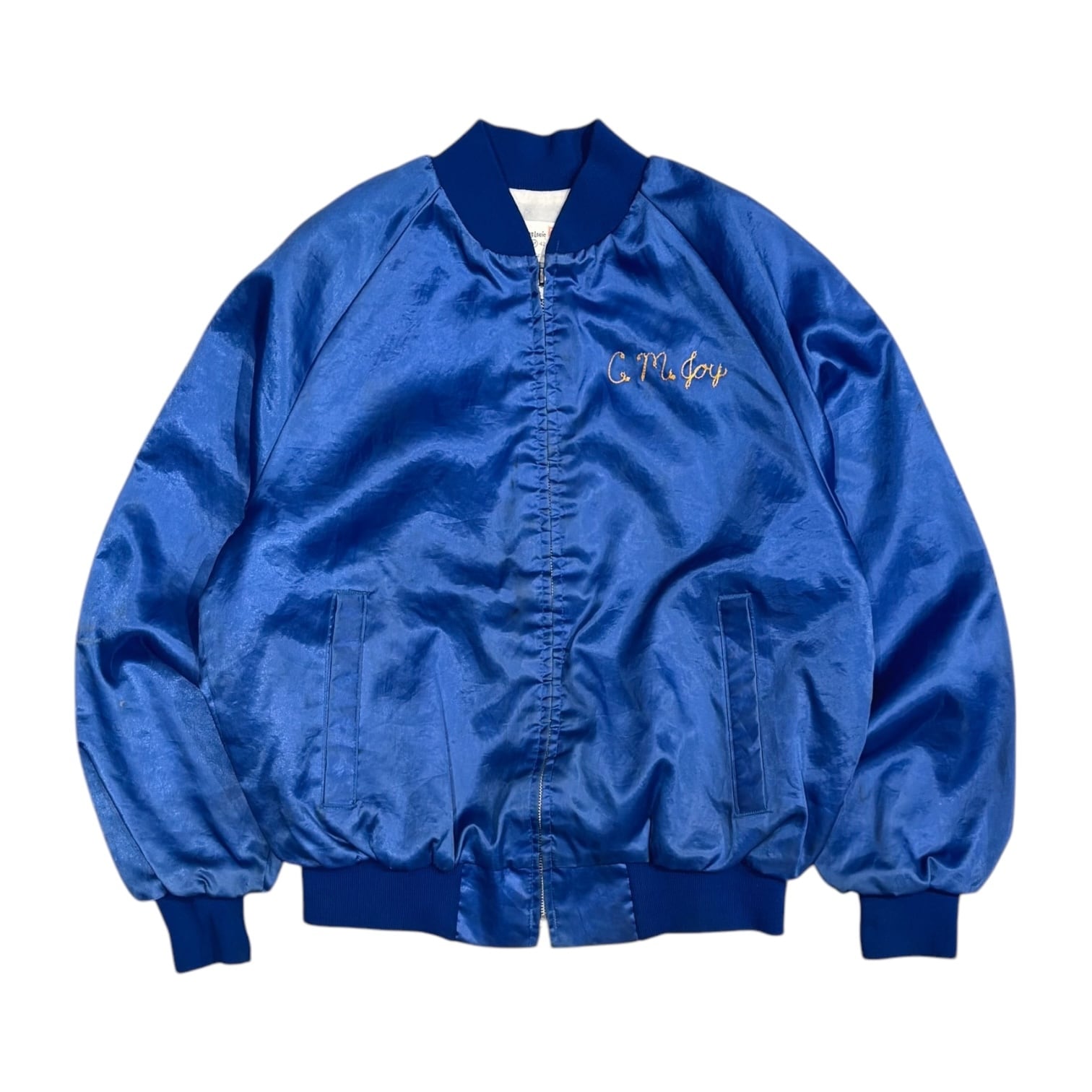 70-80's USA製 King Louie チェーン刺繍 Nylon Blouson M 70-80's USA製 King Louie チェーン刺繍 Nylon Blouson M