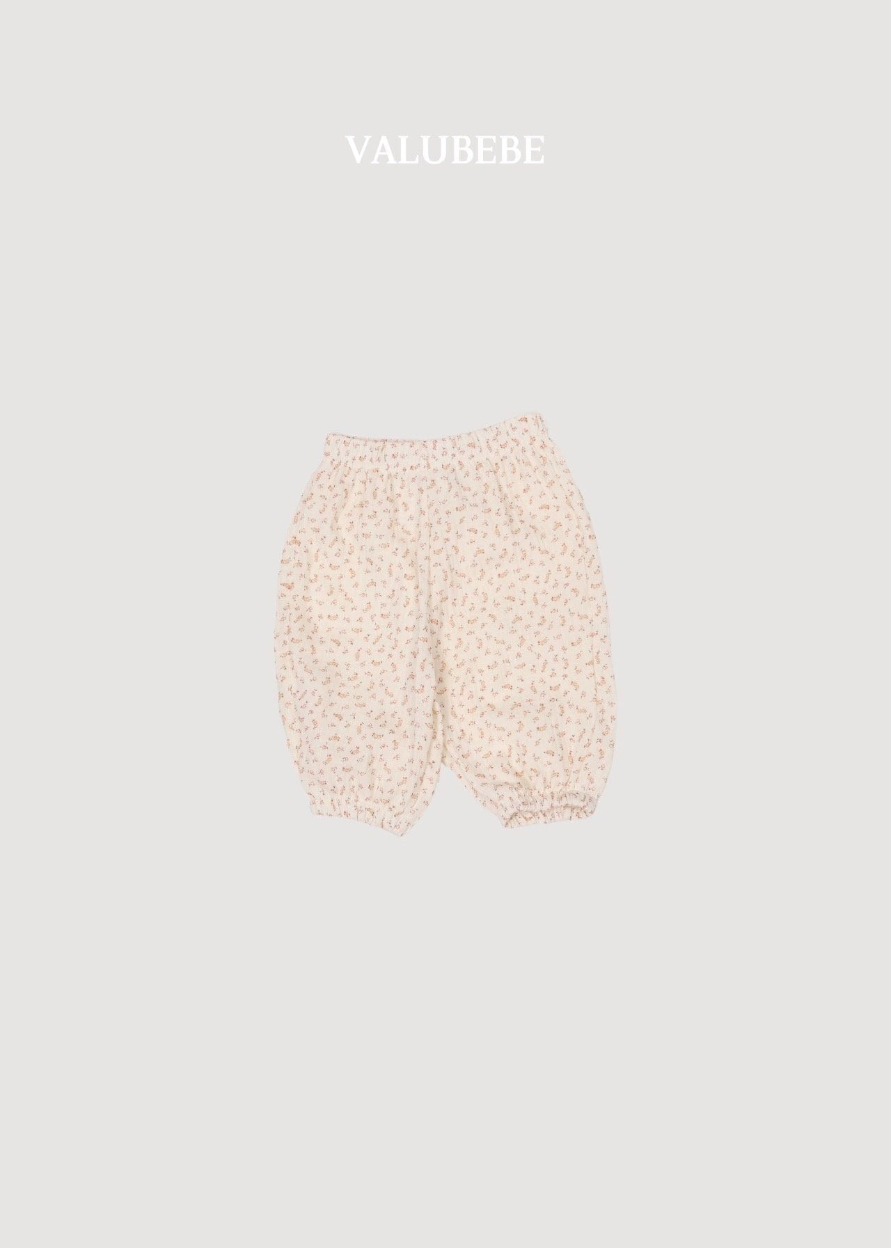 送料無料【予約】/ autumnエンボパンツ（フラワー） /valubebe
