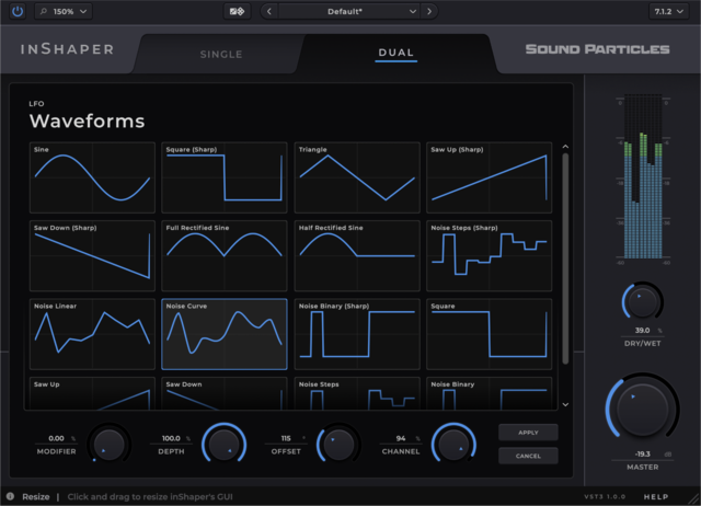 SOUND PARTICLES - inShaper（インシェイパー 30%オフ）