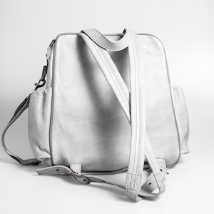 【お取り寄せ】 baby nappy backpack leather マザーズリュック　革