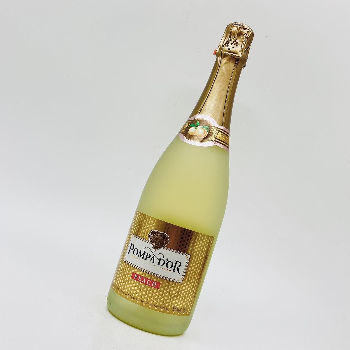 ポンパドール ピーチ 750ml スペイン やや甘口 スパークリング POMPA D