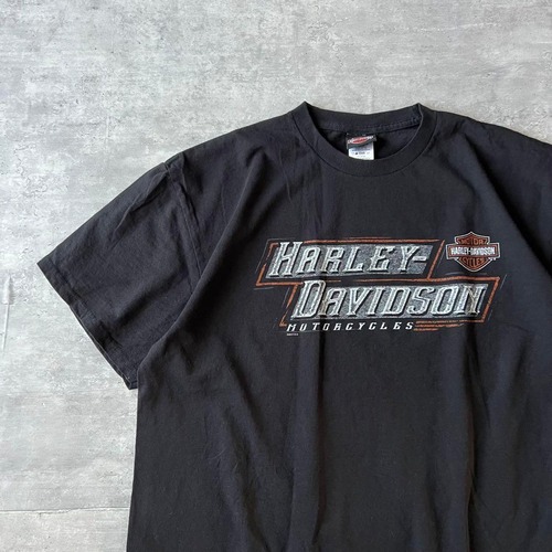 HARLEY-DAVIDSON / Mile 1 print T-shirt size XL