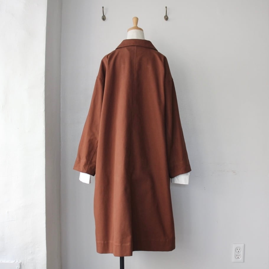 the last flower of the afternoon 静かな日 Over size coat（オーバー