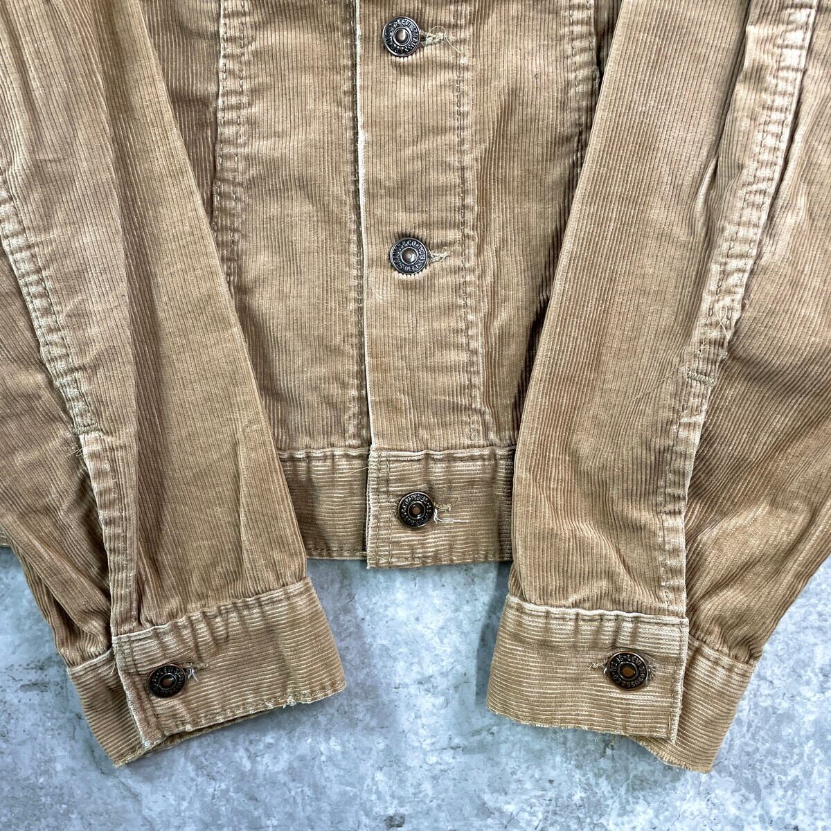 60~70年代 Levi's リーバイス BIGE ビッグE コーデュロイ トラッカー