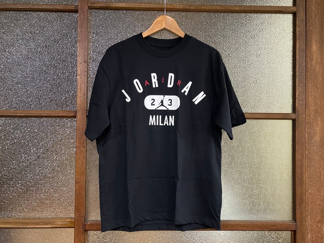 NIKE JORDAN WORLD OF FLIGHT MILAN S/S TEE (BLACK)