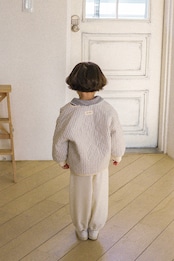 ONU 26/SS Stripe Quilted jacket