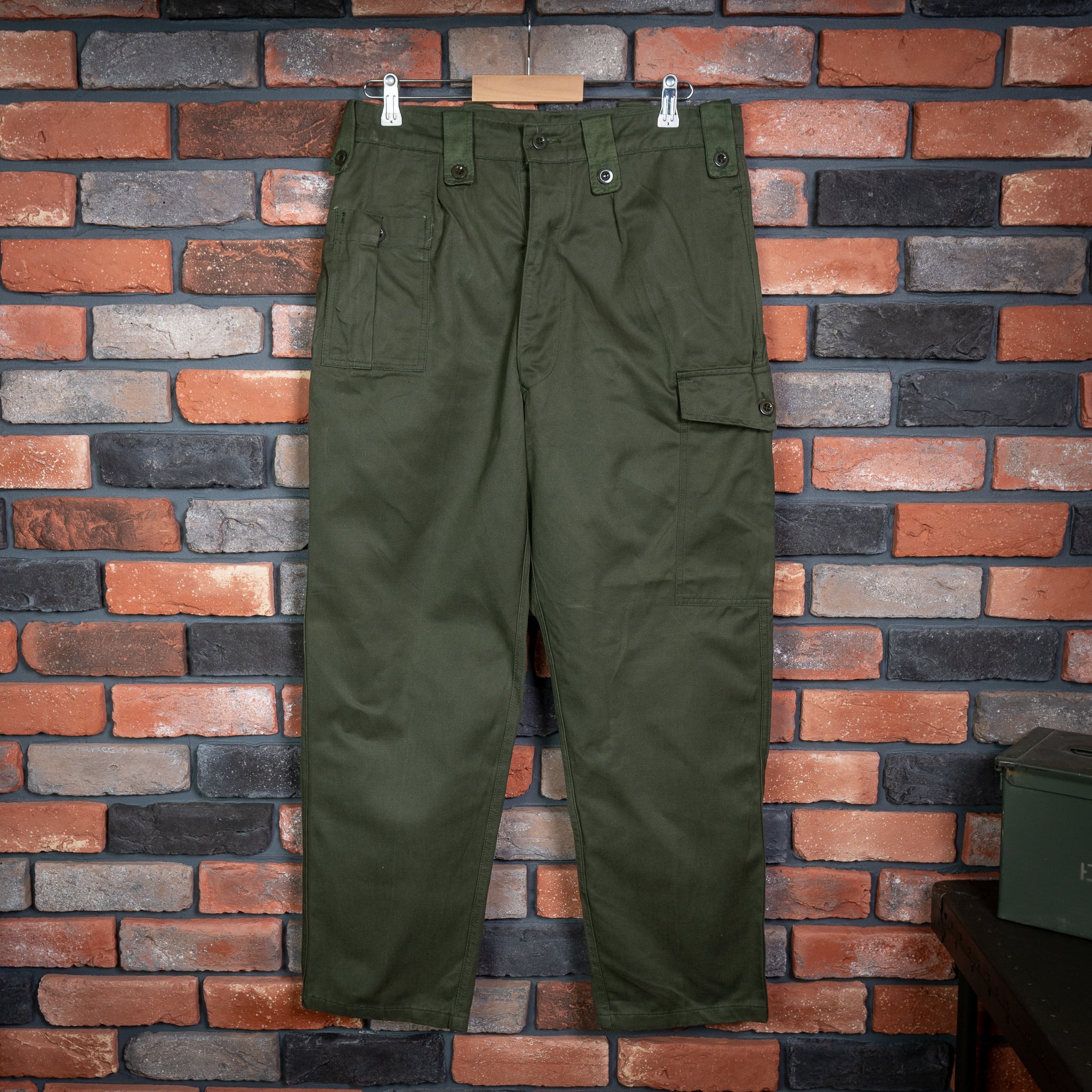 DEADSTOCK】Belgian Army Combat Trousers 