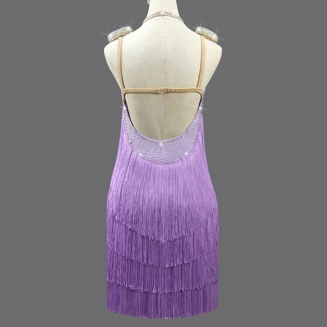 レイヤーフリンジ キャミドレス ds00689