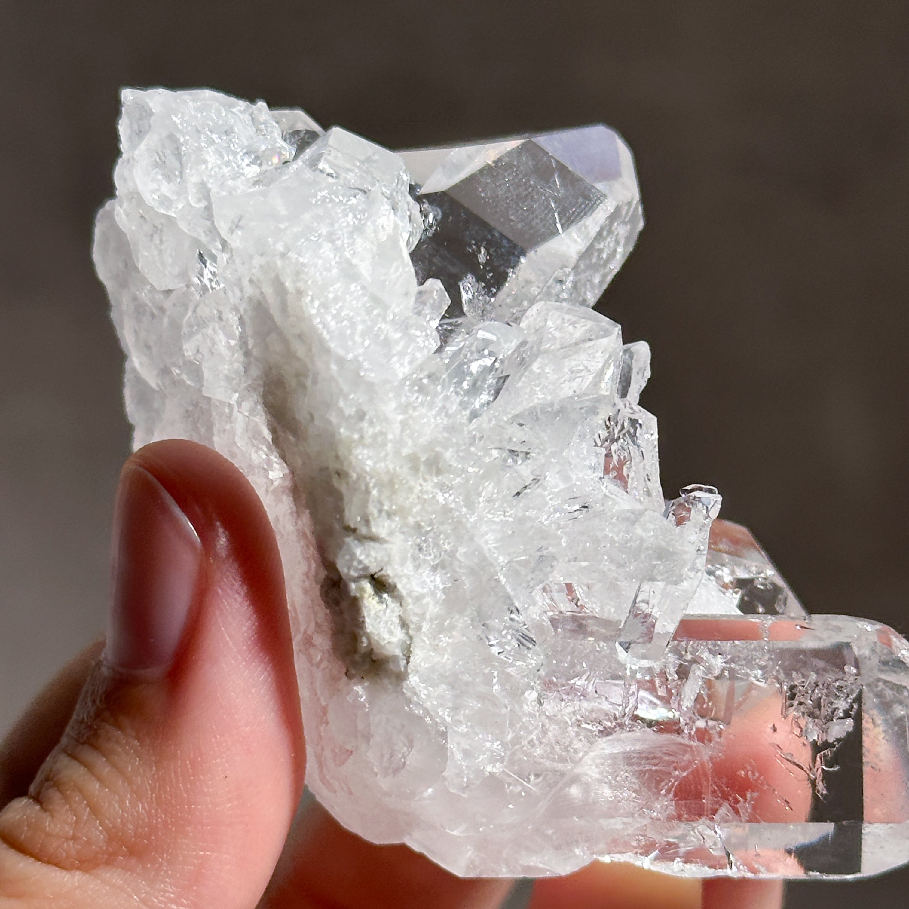 ゼッカ産水晶クリアクォーツ クラスター91◇ Clear Quartz ◇天然石