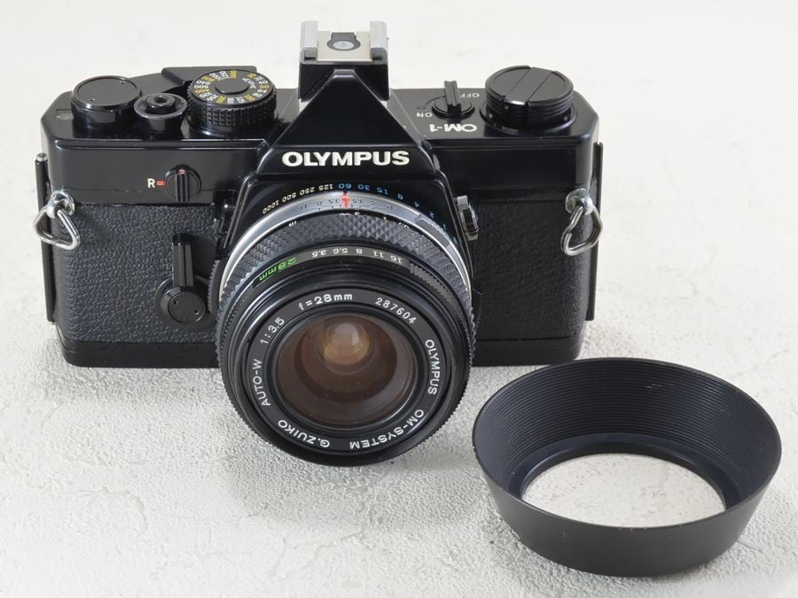 オリンパス OM-1 ブラック 50mm F1.8 セット OLYMPUS フイルムカメラ 55260