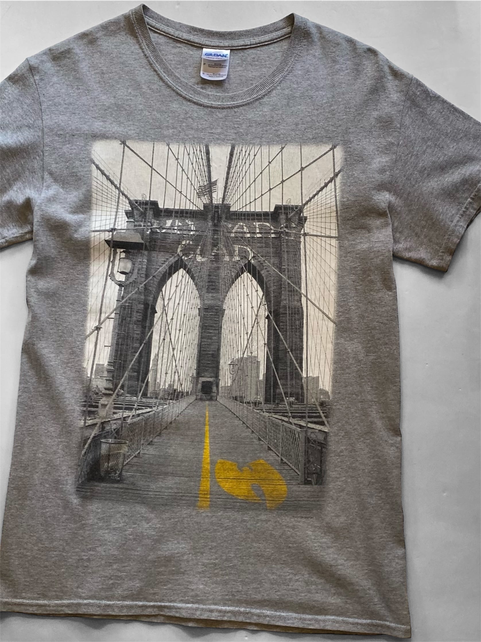"WU-TANG-CLAN" bridge T-Shirt ウータンクラン Tシャツ [S]