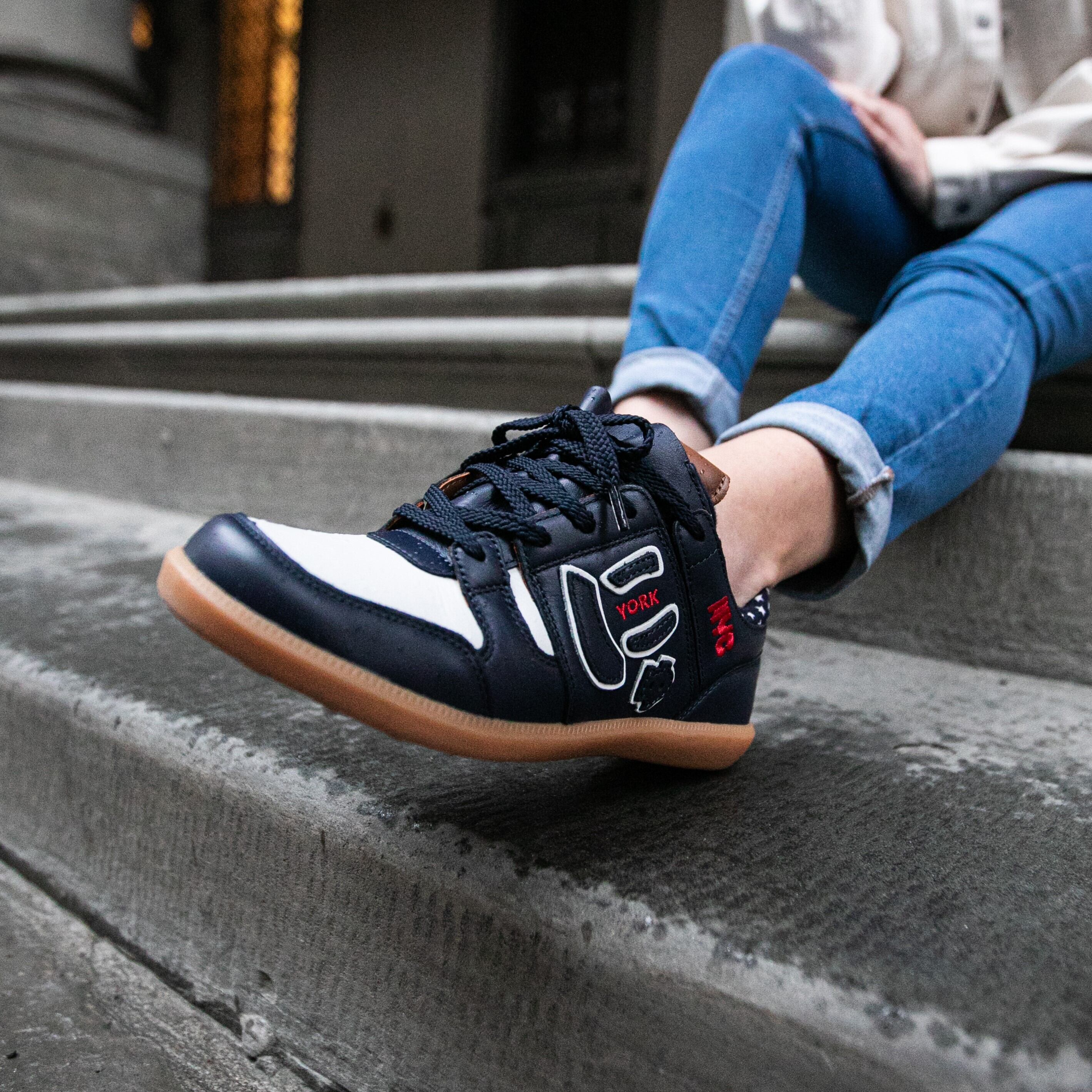 via SANGACIO サンガッチョ にゅYORK『NAVY』24cm-