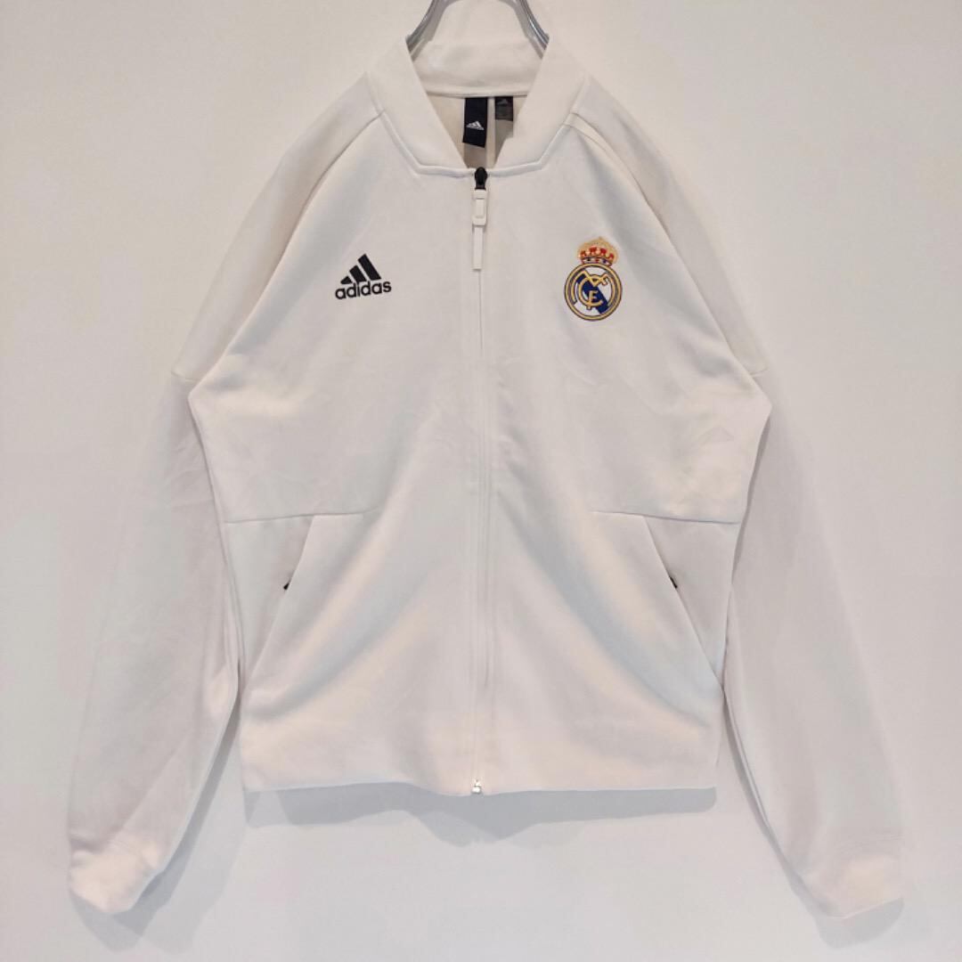 レアル・マドリード adidas ナイロンジャケット M トラックジャケット 喋り