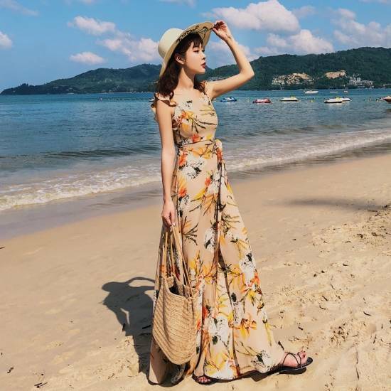 ロングワンピース 大きいサイズ 春新作 春物 春服 夏新作 夏服