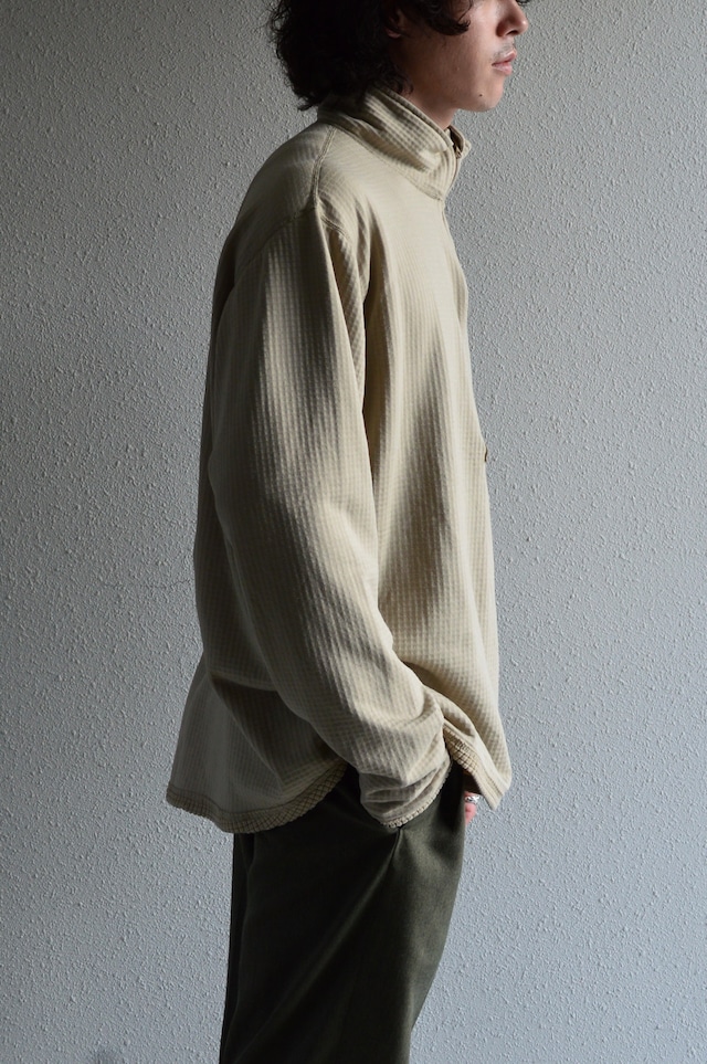 US Army ECWCS GEN3 LEVEL2 POLARTEC Extended Cold Weather Clothing System Half Zip Pile Thermal Fleece 米軍 グリッドフリース サーマルレイヤー コヨーテ XL-LONG