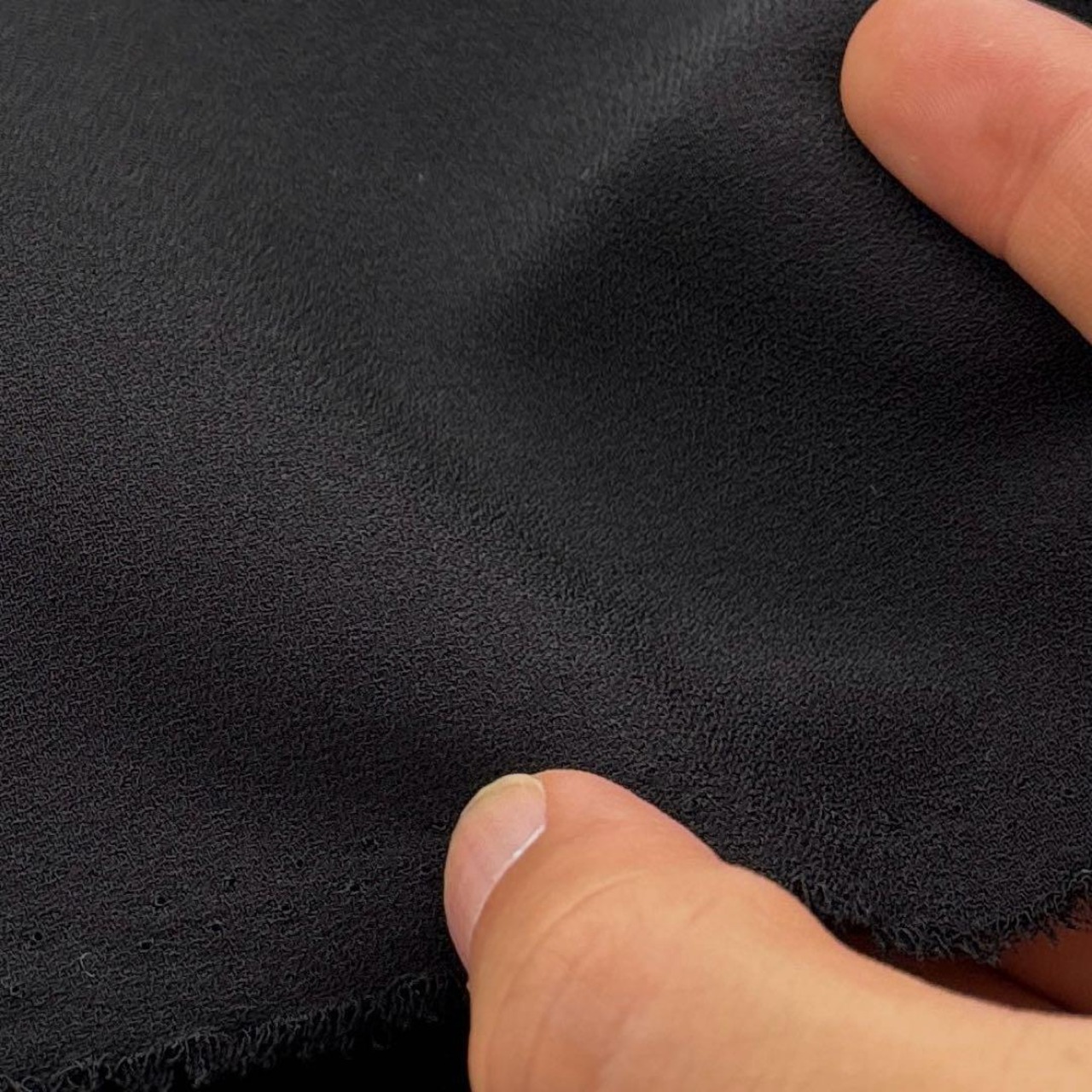 ★NY321◆2m◆ポリエステル100%梨地生地◆ブラック