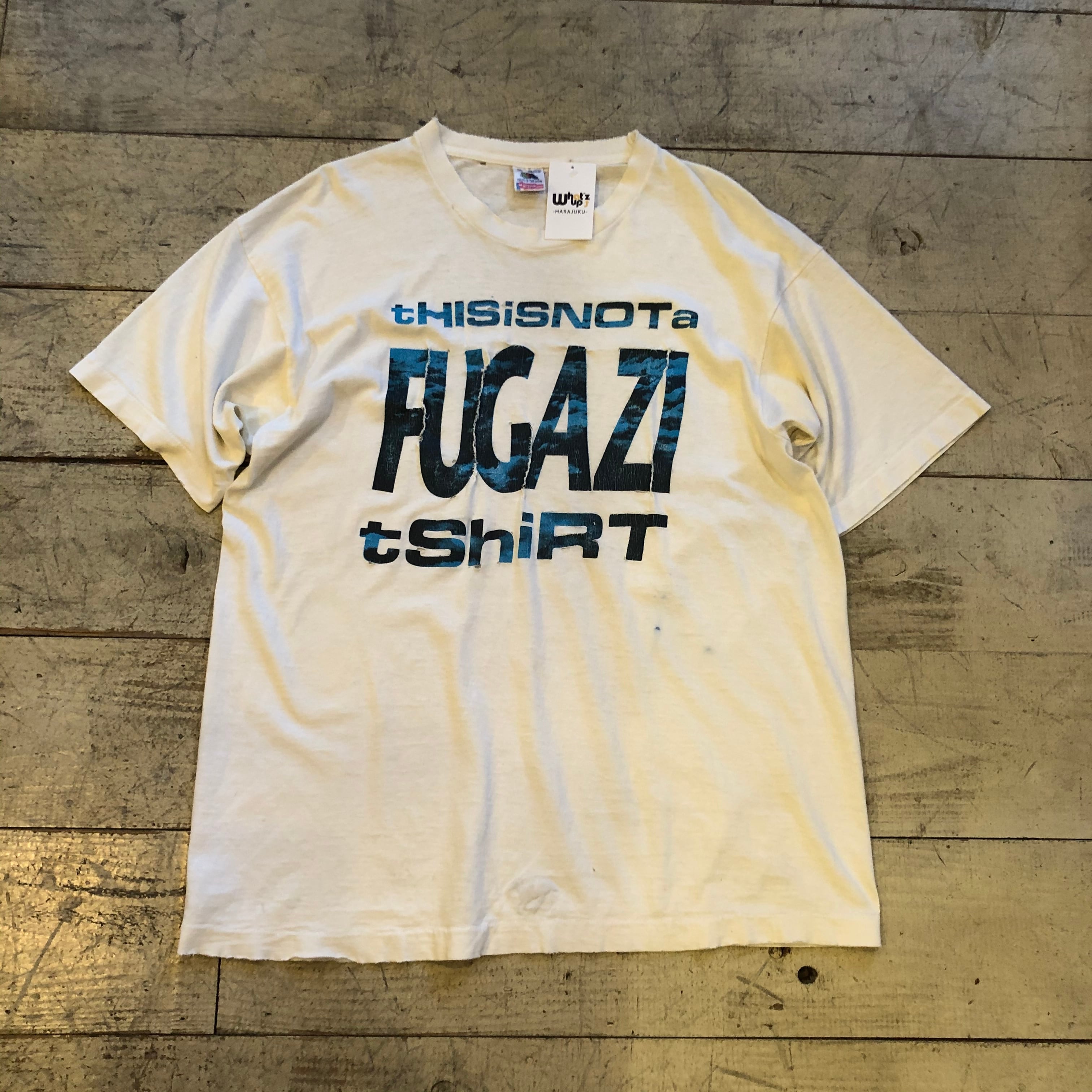 90s FUGAZI T-shirt | What'z up