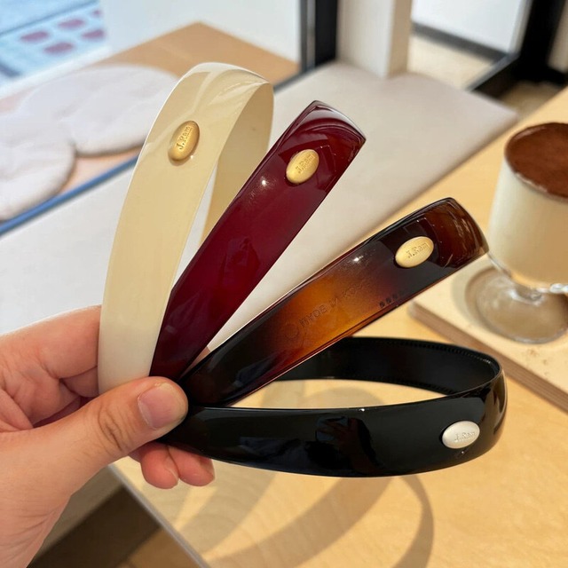 全4色/Acrylic hairband　B508