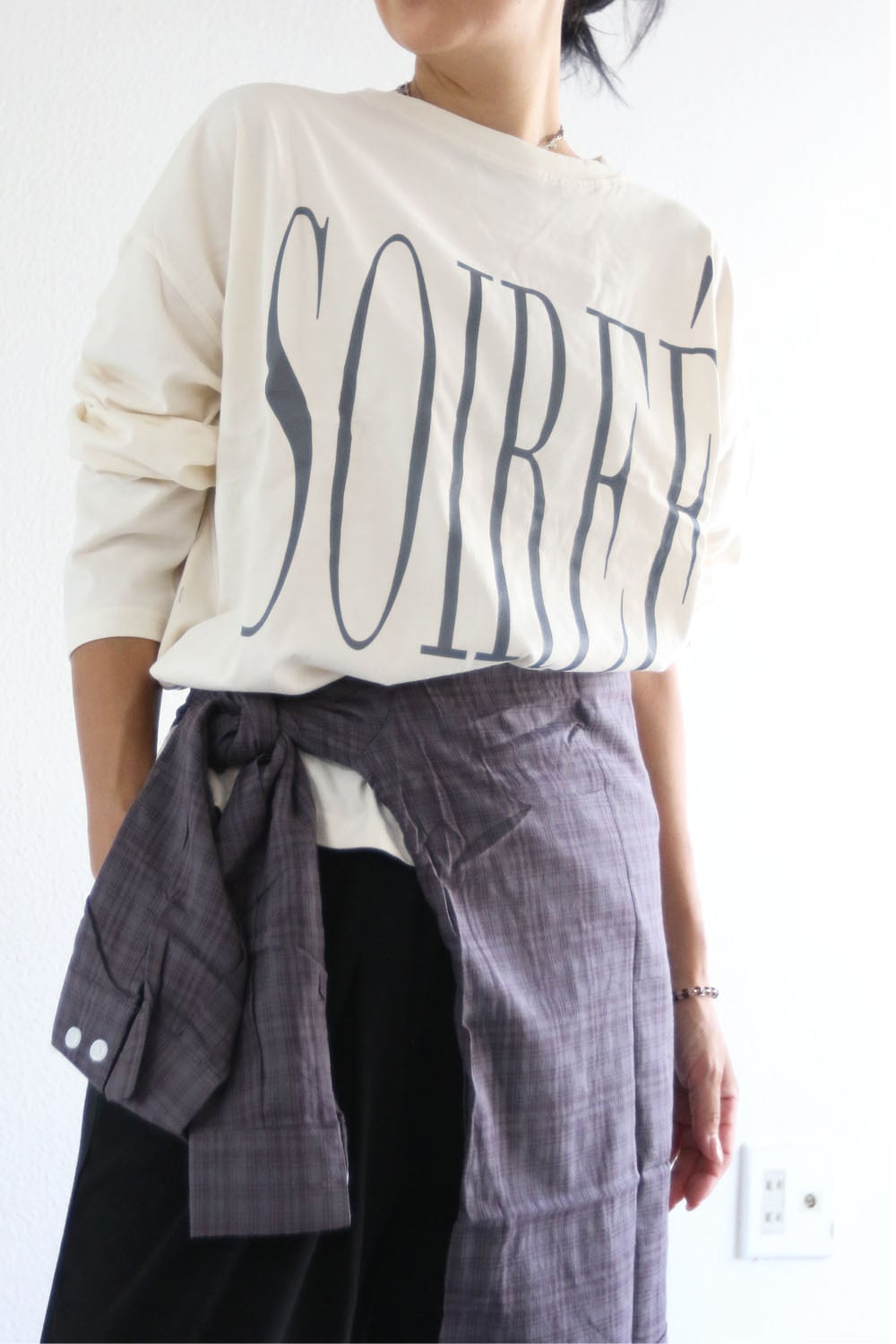 SOIREE Long T-shirt(26W12005K)
