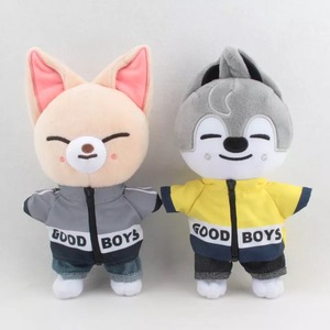 【ロゴジャンパーちびぬい】ちびぬい　ぬい服　ドール　スキズ　マニアック　バンチャン　リノ　チャンビン　ヒョンジン　ハン　フィリックス　スンミン　アイエン　straykids