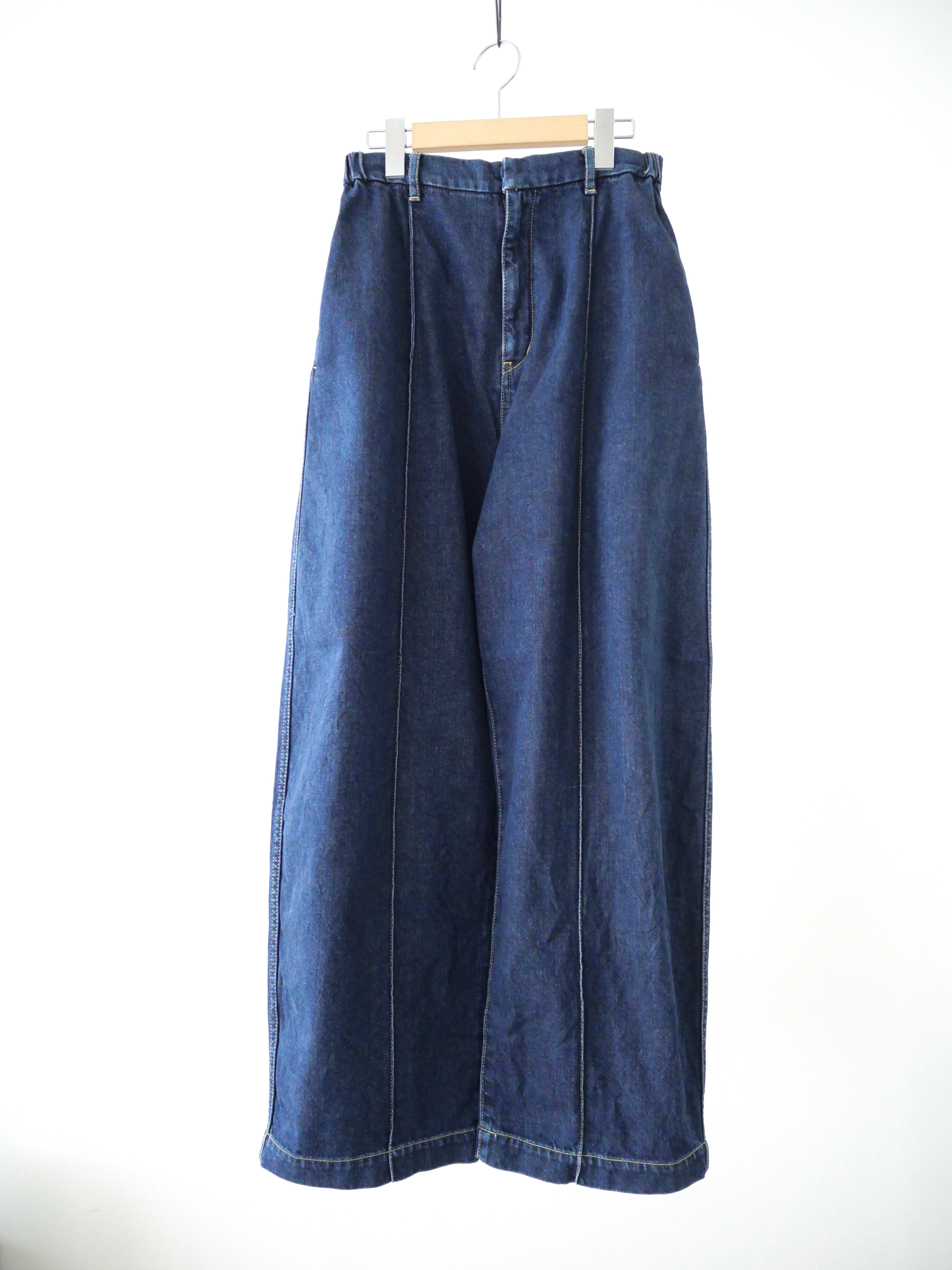 TENNE HANDCRAFTED MODERN / Curve pants デニム | t a - n a