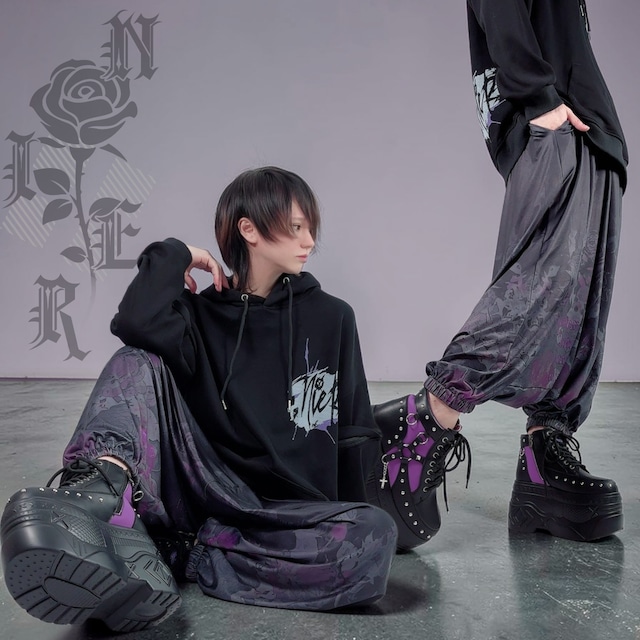 毒薔薇GRADATION SARROUEL PANTS