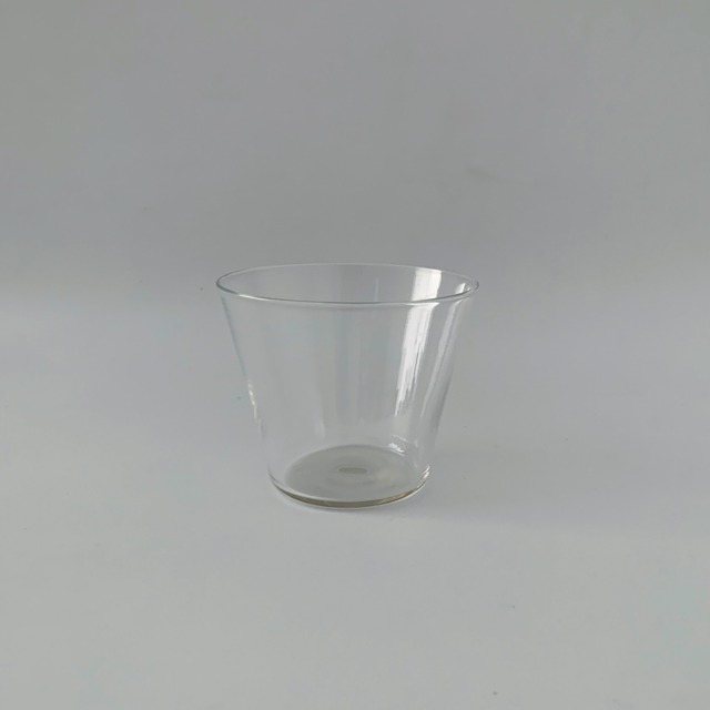 WASHIZUKA GLASS STUDIO  　clear cup（short)