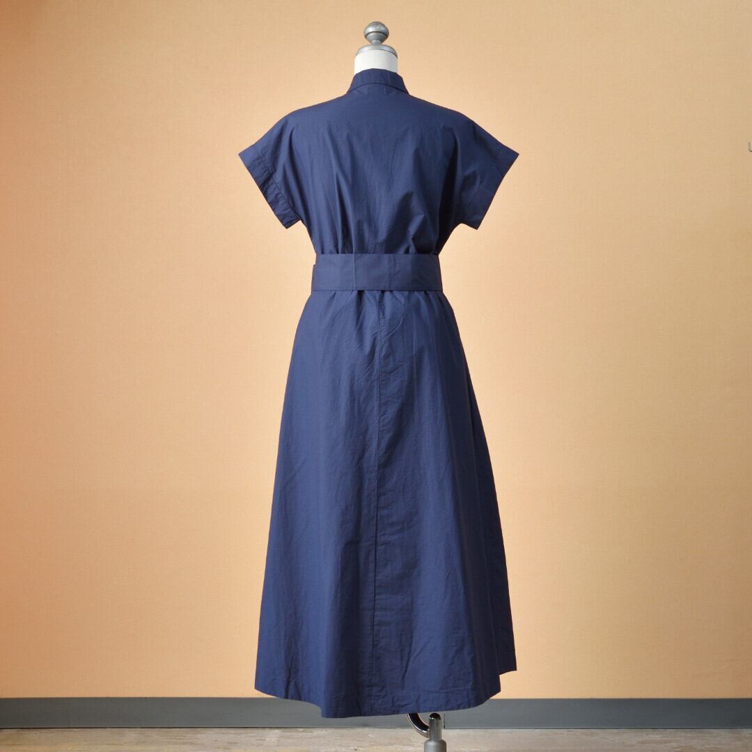 23区 ロングフレアーワンピース ブルー IKITSUKE イキツケ ロングフレアワンピース【送料無料