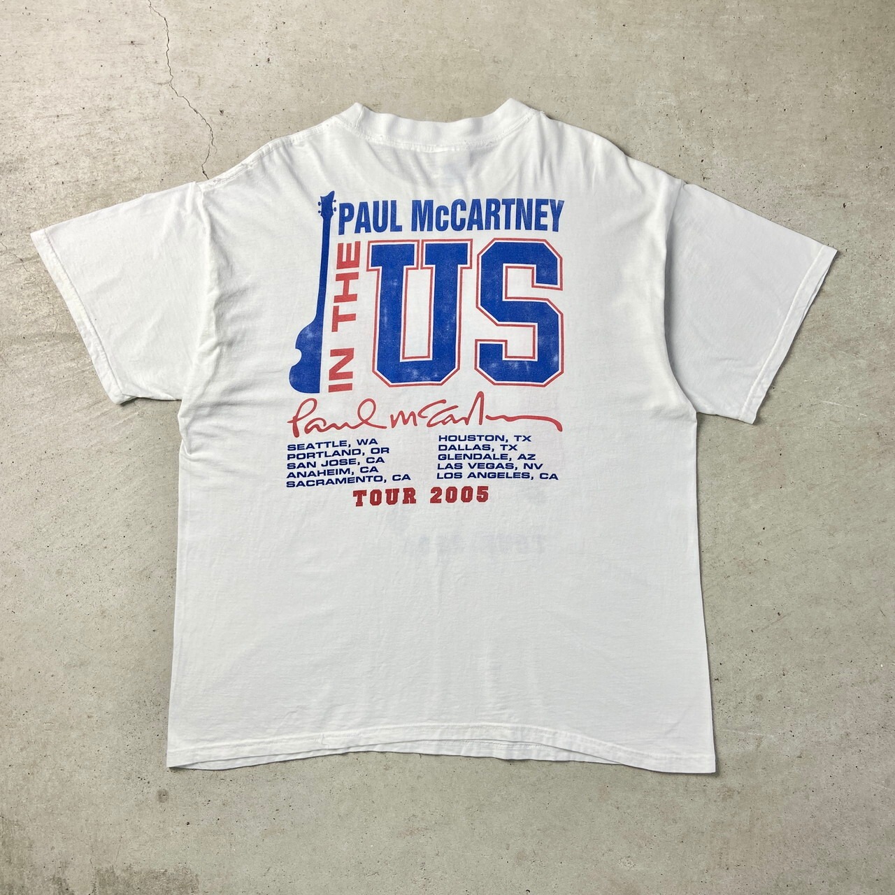 00年代 PAUL McCARTNEY ポールマッカートニー US TOUR 2005 